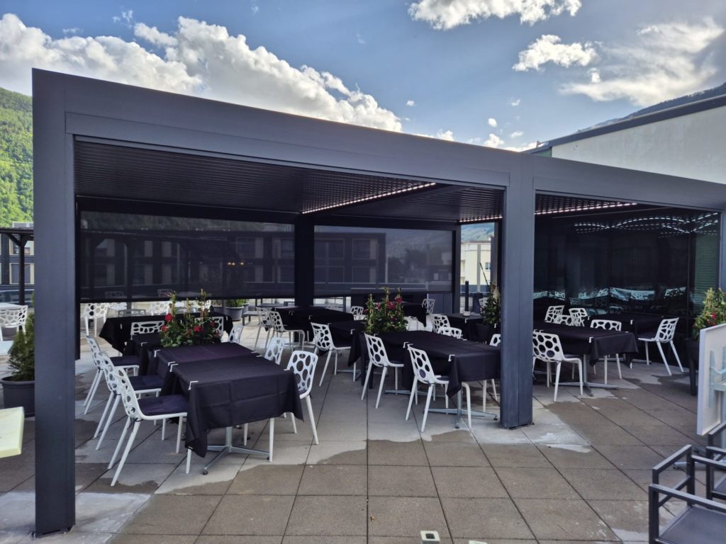 Pergola Vision 200 Restaurant le 360