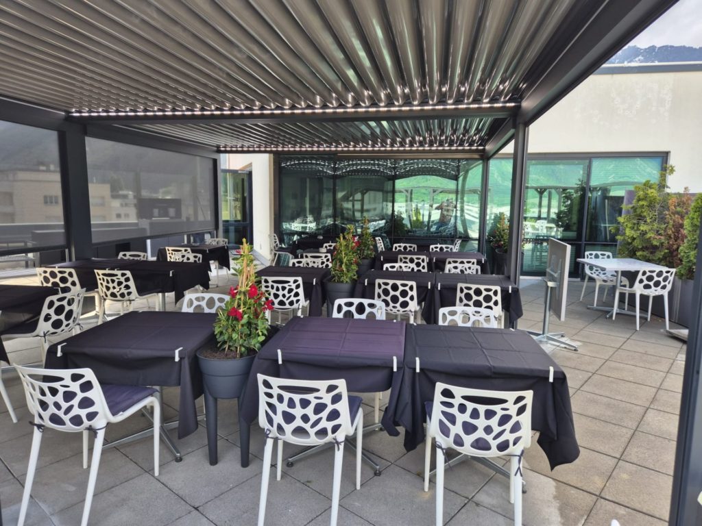 Pergola Vision 200 Restaurant le 360