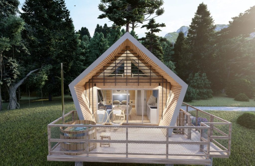 Vision penta hébergement insolite