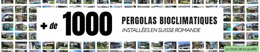 vision d'extérieurs 1000ème pergola